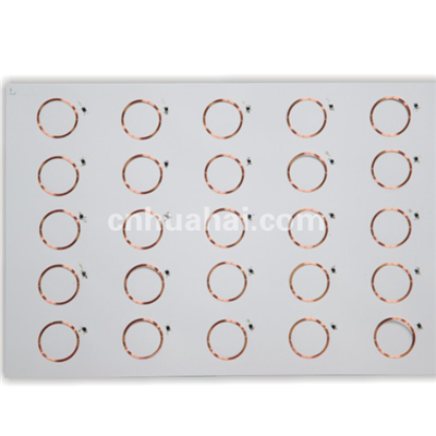 5x5 dual band card core material